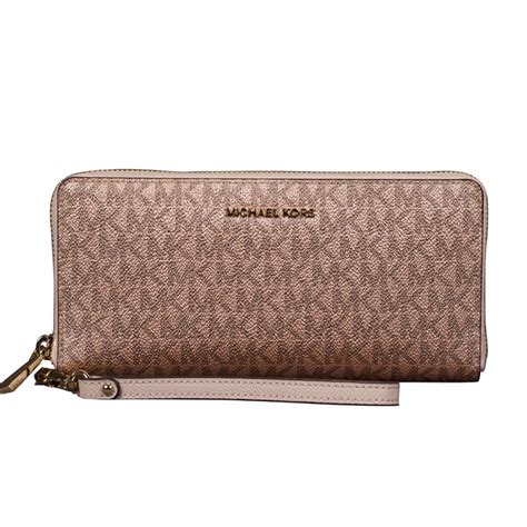 soft pink wallet michael kors|Michael Kors pink wallet outlet.